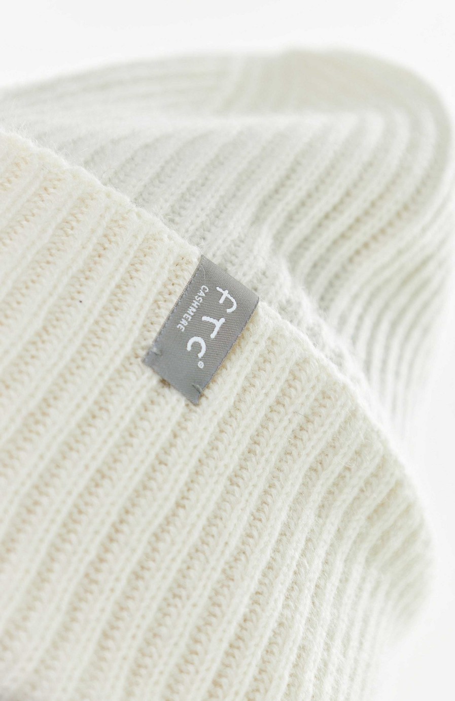 Women FTC CASHMERE | Turn-Up Knitted Beanie