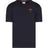 Men AERONAUTICA MILITARE | Eagle-Embroidered T-Shirt