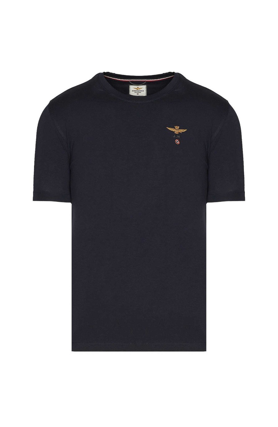 Men AERONAUTICA MILITARE | Eagle-Embroidered T-Shirt