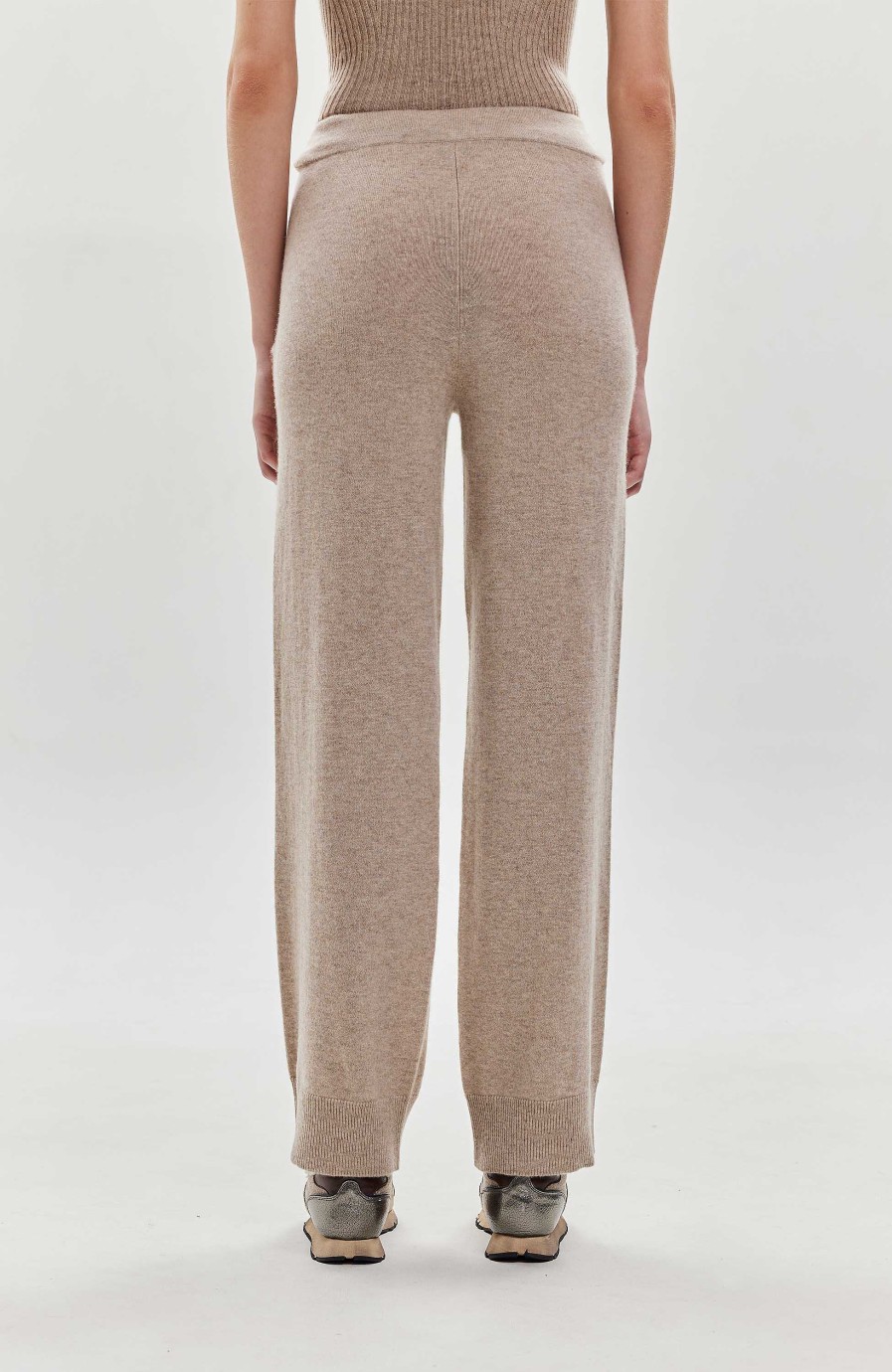 Women FTC CASHMERE | Straight-Leg Cashmere Trousers