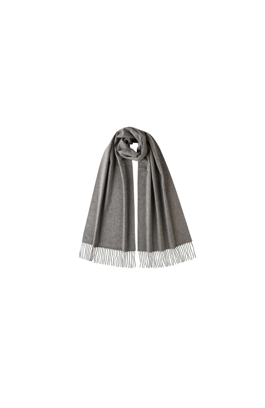 Men JOHNSTONS OF ELGIN | Fringed Cashmere Scarf