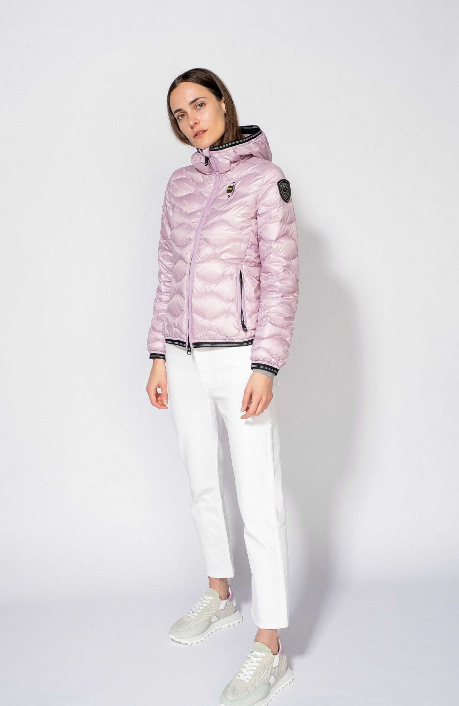 Women BLAUER | Wave-Stiched Down Jacket Kristin