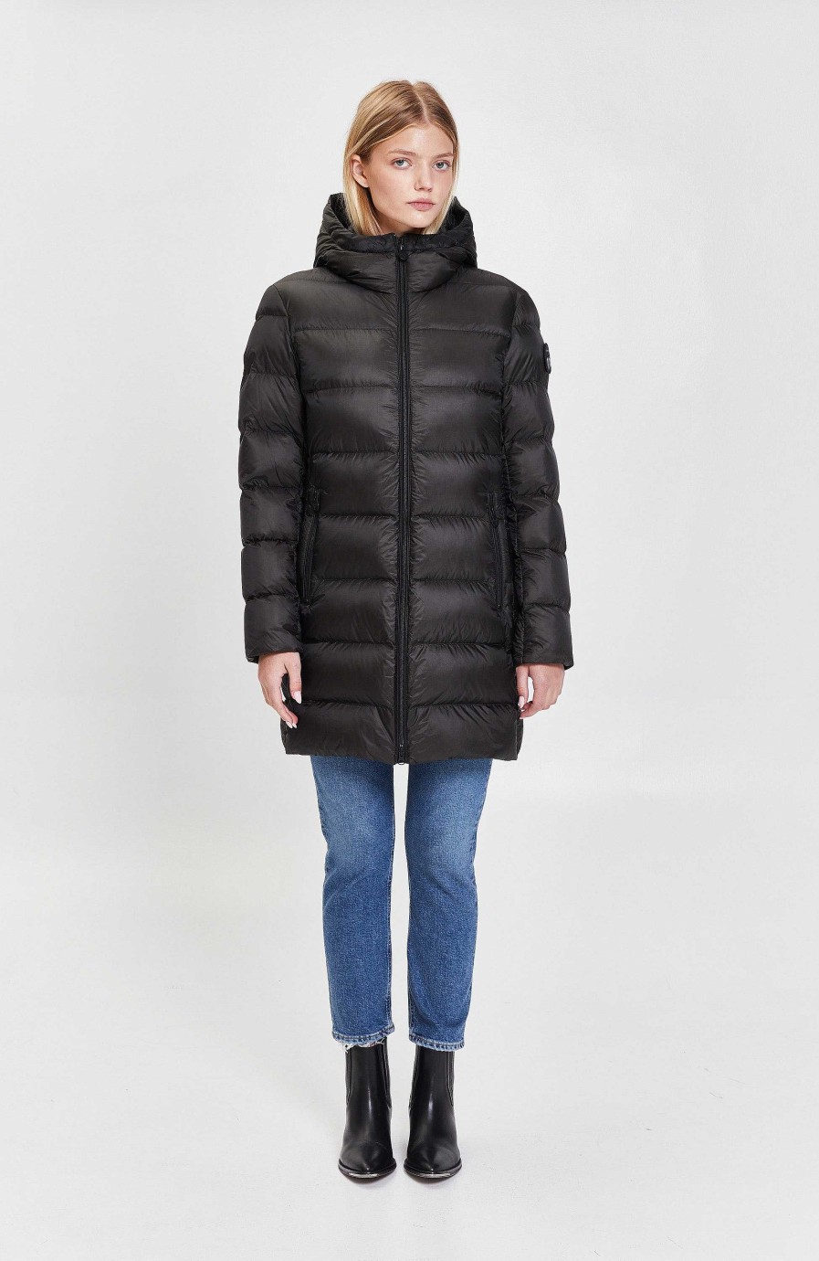 Women MOOSE KNUCKLES | Lightweight Hooded Down Parka Margaree