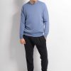 Men JOHNSTONS OF ELGIN | Roundneck Cashmere Sweater