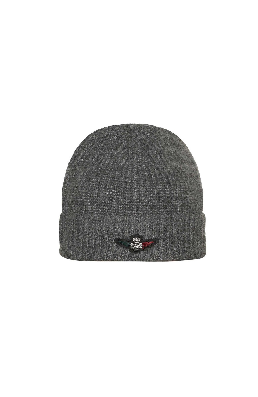 Men AERONAUTICA MILITARE | Eagle-Patch Beanie