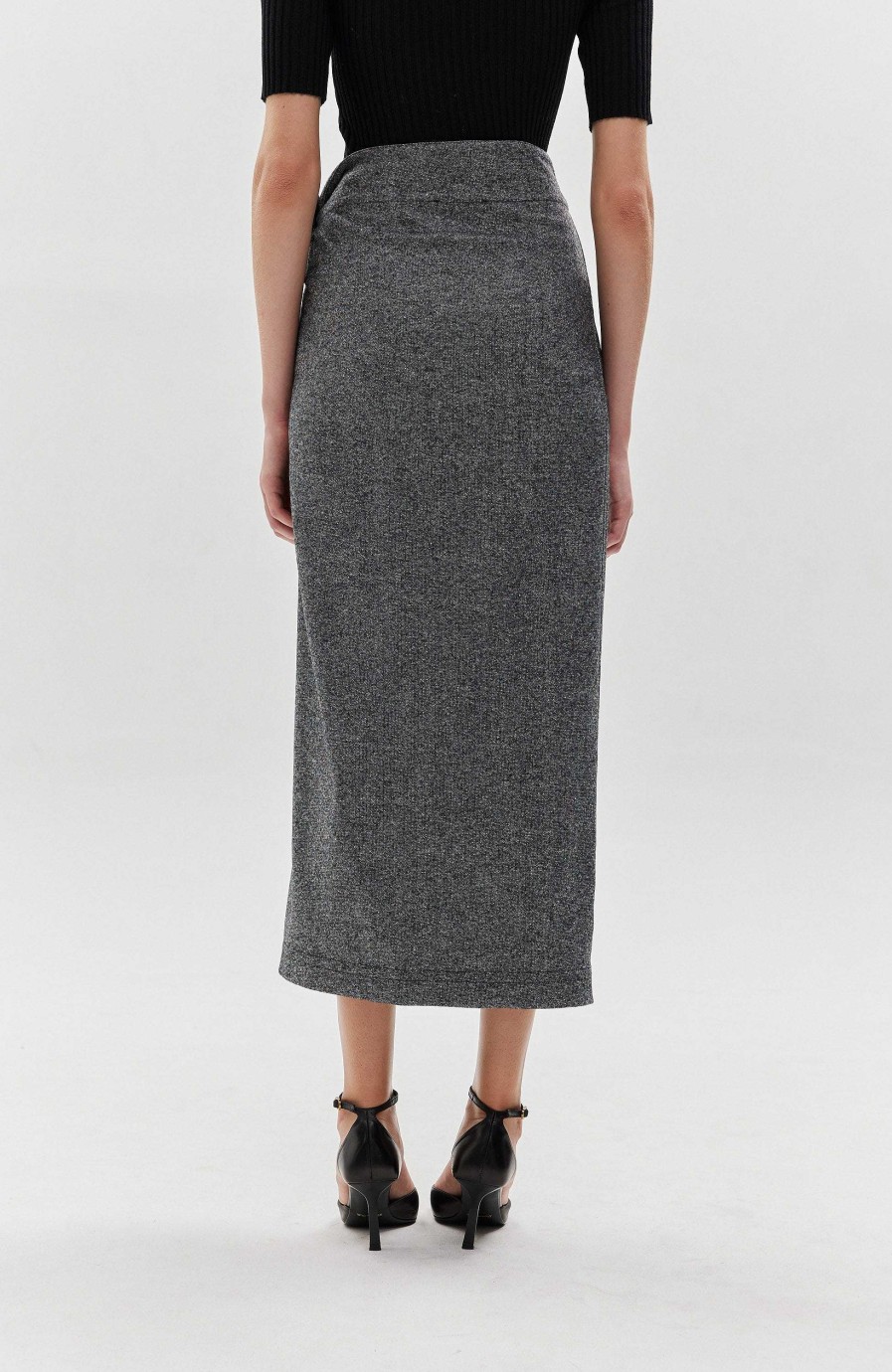 Women ERIKA CAVALLINI | Flannel Wrap Skirt