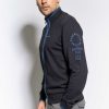 Men AERONAUTICA MILITARE | Two-Tone Zipped Cardigan