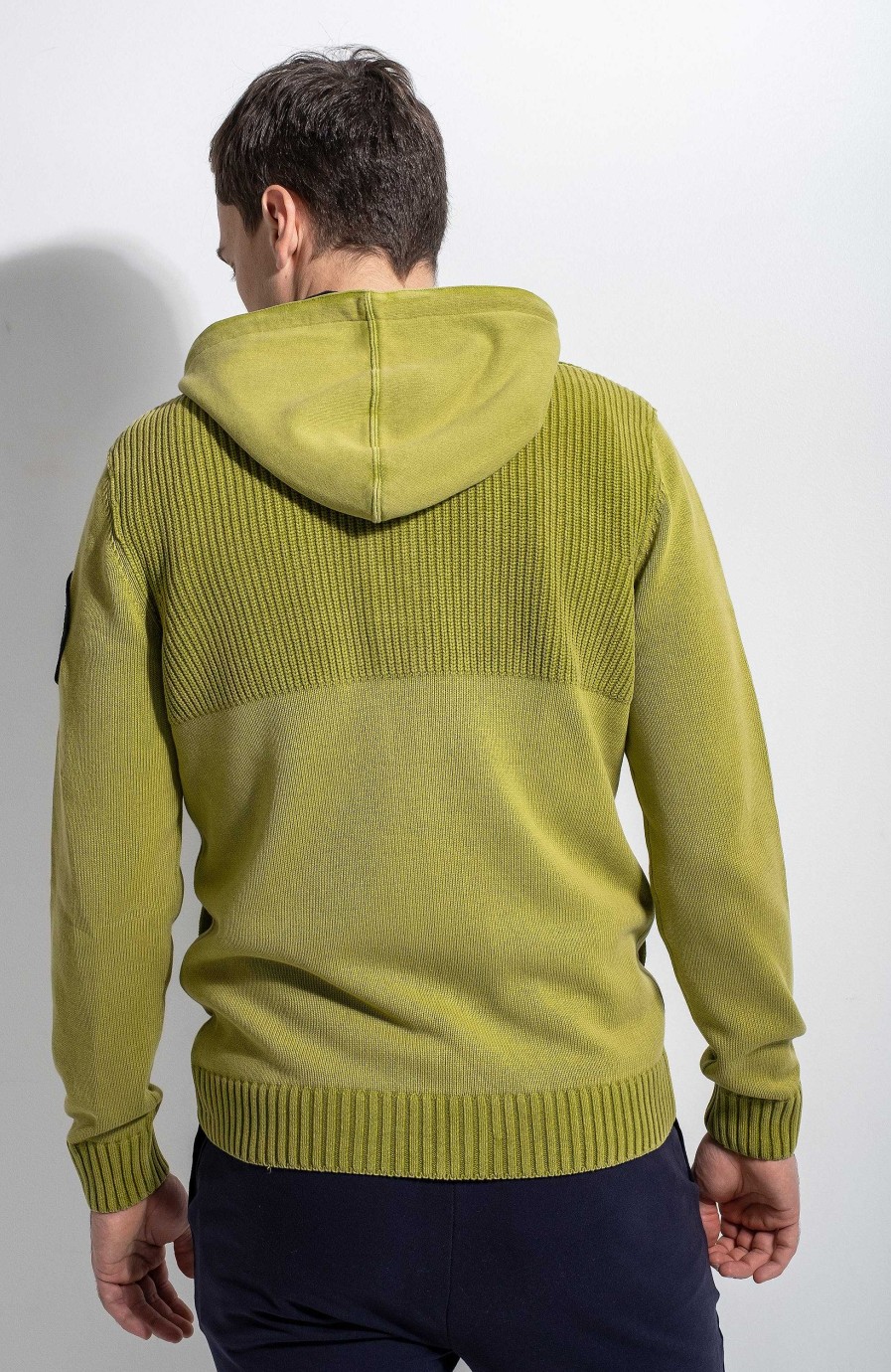 Men AERONAUTICA MILITARE | Knit Ribbed Sweatshirt