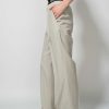 Women ERIKA CAVALLINI | Logo Waistband Straight Trousers