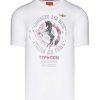 Men AERONAUTICA MILITARE | Airforse-Print Cotton T-Shirt