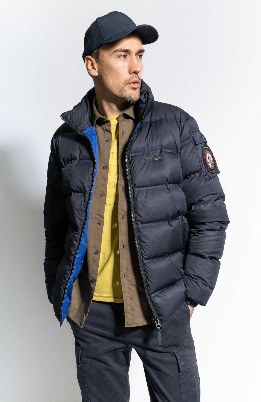 Men AERONAUTICA MILITARE | Patch Down Jacket