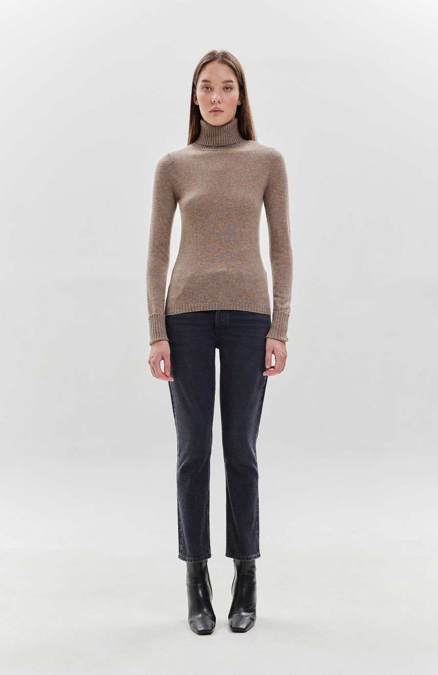 Women FTC CASHMERE | Turtleneck Cashmere Sweater